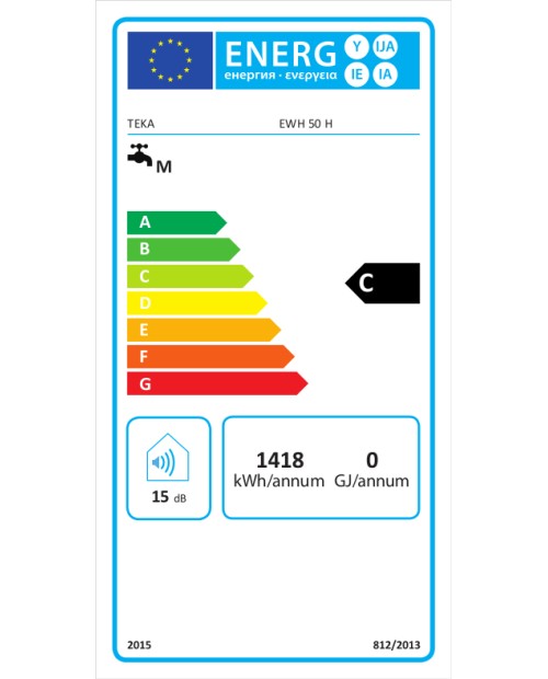 TERMOACUMULADOR TEKA - EWH 50 H - 50 LITROS TERMOACUMULADOR TEKA - EWH 50 H - 50 LITROS