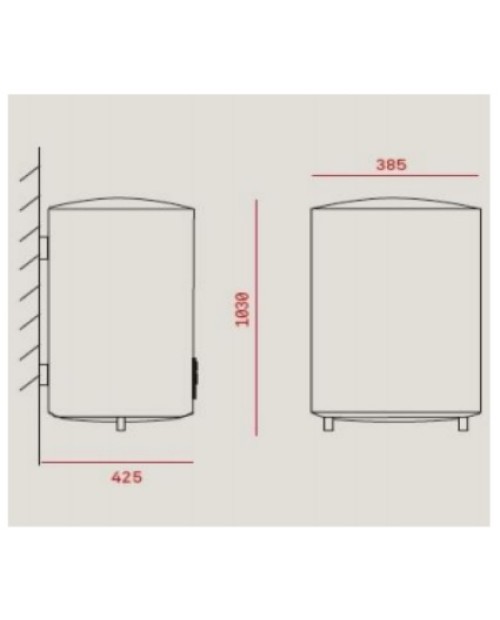 TERMOACUMULADOR TEKA - EWH 80 H - 80 LITROS TERMOACUMULADOR TEKA - EWH 80 H - 80 LITROS