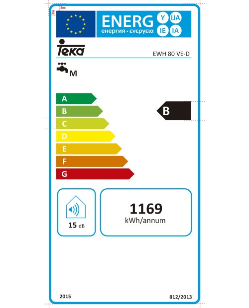 TERMOACUMULADOR TEKA - EWH 80 VE-D - 80 LITROS TERMOACUMULADOR TEKA - EWH 80 VE-D - 80 LITROS