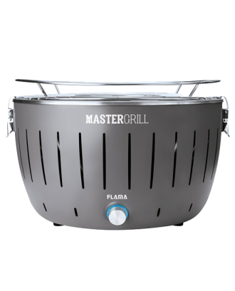 GRELHADOR BARBECUE FLAMA - 4007 FL - CINZA