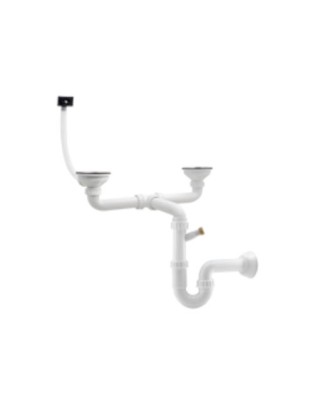 SIFÃO DUPLO ANTI-INUNDAÇÃO 115mm RODI - 0221110