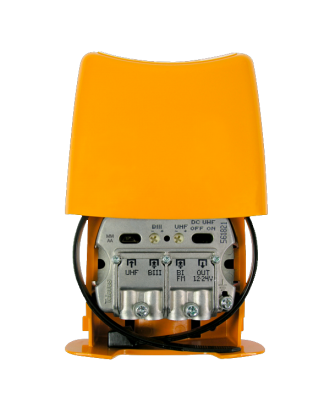 AMPLIFICADOR MASTRO NANOKOM 3E/1S BIII-UHF-FMmix TELEVES