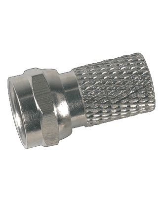 CONECTOR ROSCADO P/CABO T100 O RING - F TELEVES - (Enc. Min. 50 Unid.)