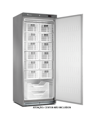 ARMÁRIO FRIO NEGATIVO MARECOS - APA 600 N PO INOX - 800146_800
