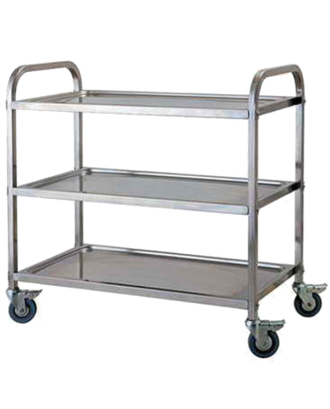 CARRINHO DE TRABALHO MARECOS - CARRINHO 3 PRATELEIRAS - C09080011