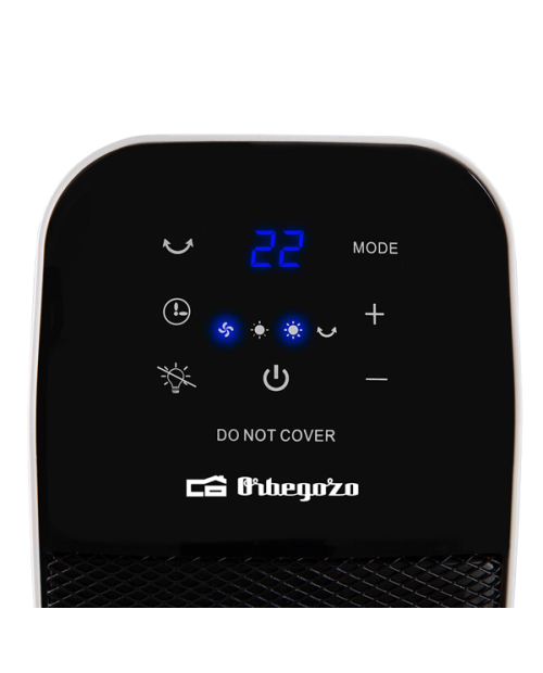TERMOVENTILADOR ORBEGOZO - CR 5029 TERMOVENTILADOR ORBEGOZO - CR 5029