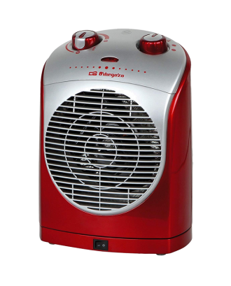 TERMOVENTILADOR ORBEGOZO - FH 5025 - VERMELHO