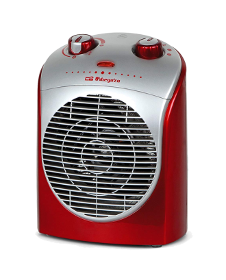TERMOVENTILADOR ORBEGOZO - FH 5026 - VERMELHO