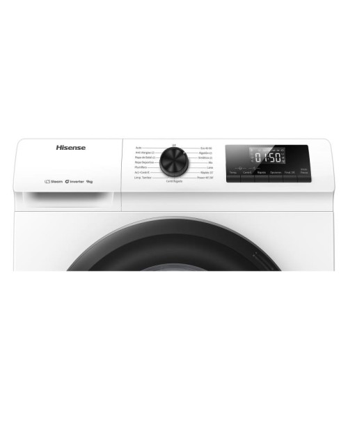MÁQUINA DE LAVAR ROUPA HISENSE - WF1Q9041BW MÁQUINA DE LAVAR ROUPA HISENSE - WF1Q9041BW