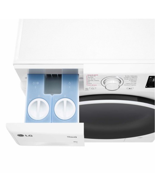 MÁQUINA DE LAVAR ROUPA LG - F4WR3509A0W MÁQUINA DE LAVAR ROUPA LG - F4WR3509A0W