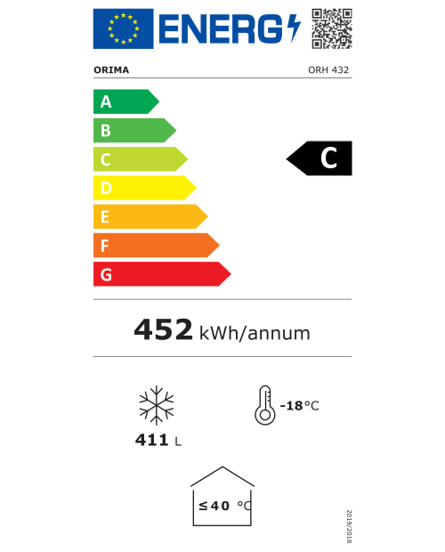 CONGELADOR HORIZONTAL ORIMA ORH-432 CONGELADOR HORIZONTAL ORIMA ORH-432