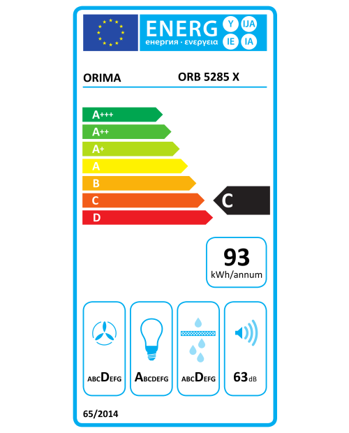 EXAUSTOR ORIMA ORB5285X EXAUSTOR ORIMA ORB5285X