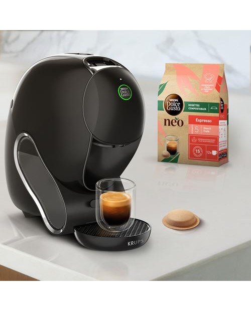 MAQUINA CAFE KRUPS KP-830810 PRETA CX. MAQUINA CAFE KRUPS KP-830810 PRETA CX.