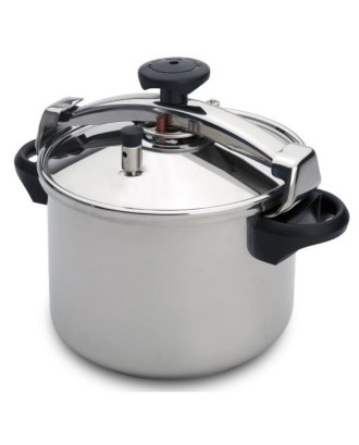 PANELA PRESSÃO SILAMPOS AÇO INOX 245 - 8L CONTROL S/CESTO