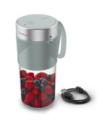 LIQUIDIFICADORA MOULINEX  LIGHT MIX  ON THE GO BLUE - LM1C0410