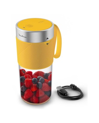 LIQUIDIFICADORA MOULINEX  LIGHT MIX  ON THE GO YELLOW - LM1C0210