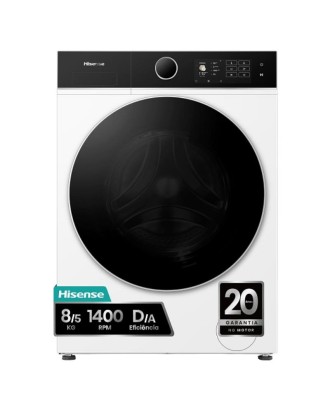 MAQUINA LAVAR SECAR ROUPA HISENSE WD-5-i-8043-BWF